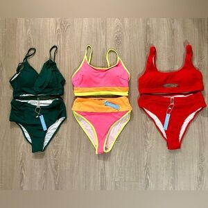 3 Popvil Bikinins NWT